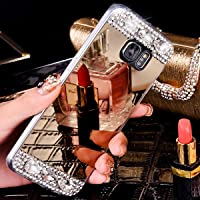 Los mejores  - Surakey Compatible para Samsung Galaxy A5 2016 Espejo Funda de Silicona Estuche de Mirror Protectora Carcasa Caso…